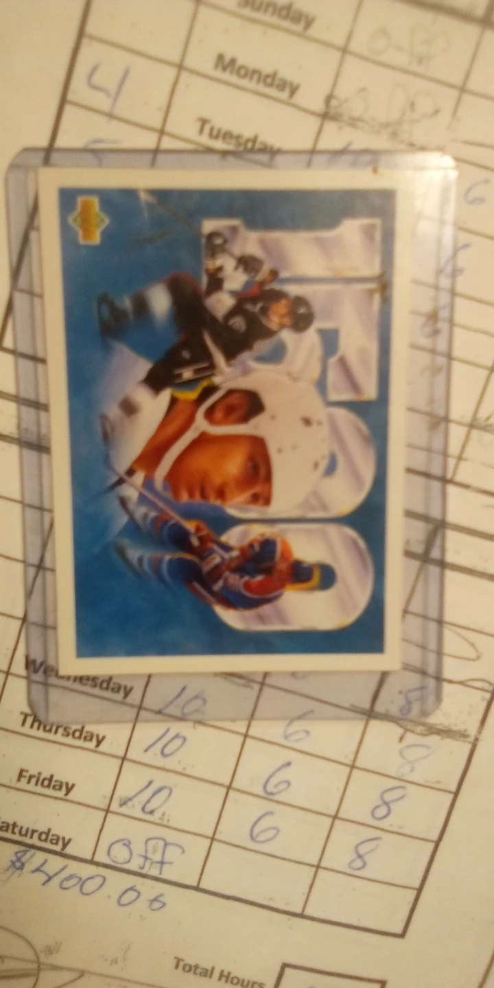 Wayne Gretzky Hockey Cards - Score, Lady Bing Trophy Winner
