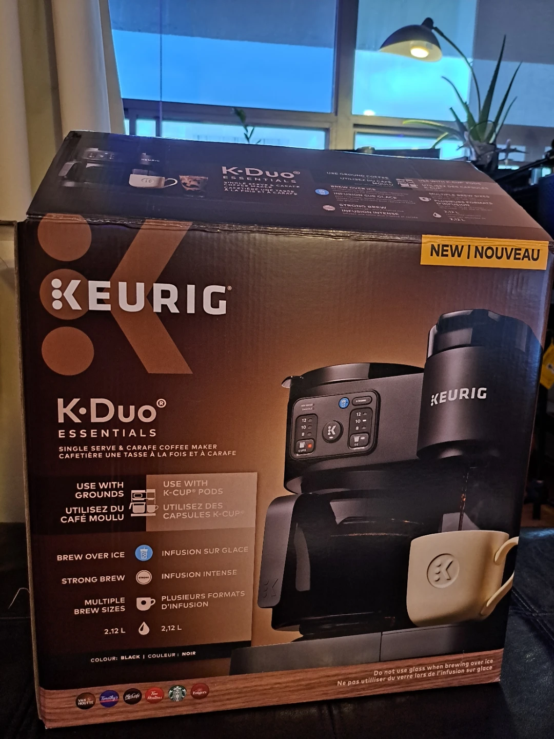 Keurig K-Duo Essentials Single Serve & Carafe Coffee Maker