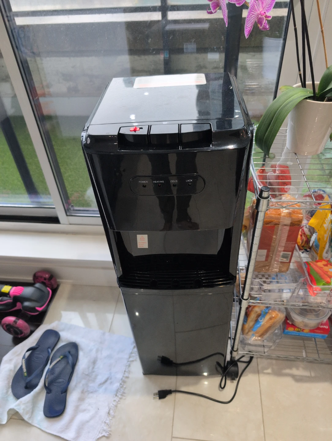 Black Water Cooler Dispenser
