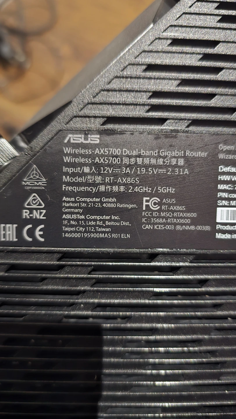 ASUS RT‑AX86S Wi‑Fi 6 Gaming Router – AX5700 - photo 3