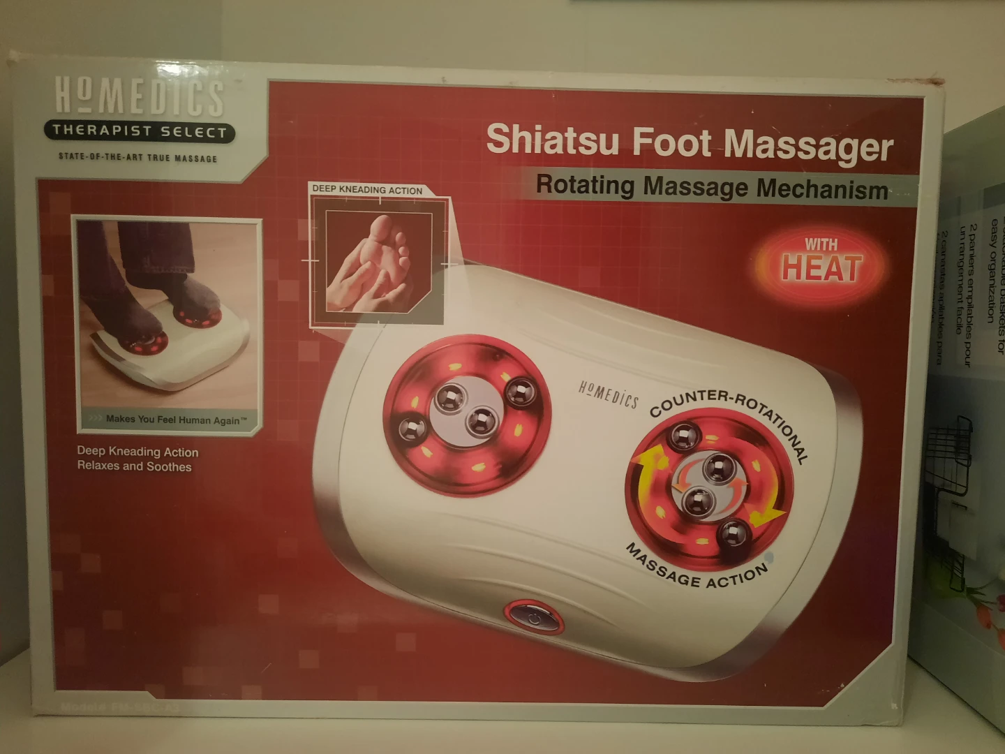 Shiatsu Foot Massager with Heat