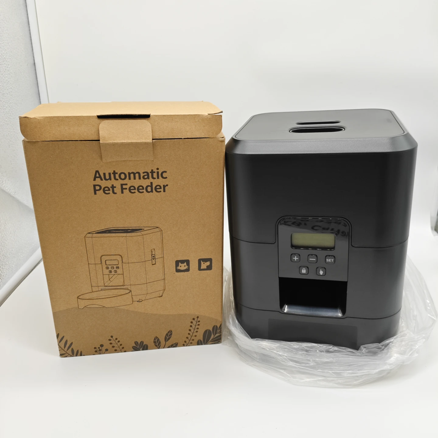 Automatic Pet Feeder - Black - photo 2