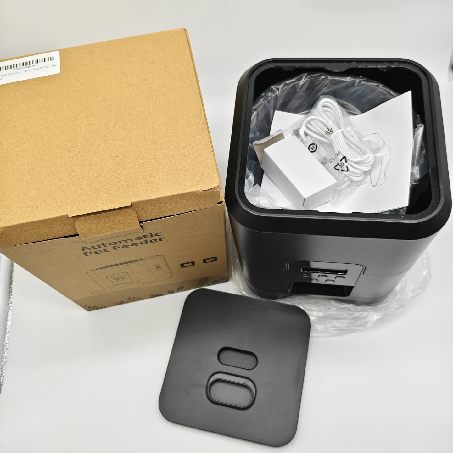 Automatic Pet Feeder - Black - photo 3