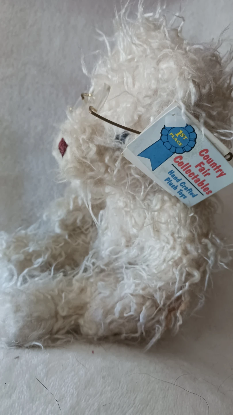 Vintage Country Fair Collectables 1st Place Teddy Bear - photo 3