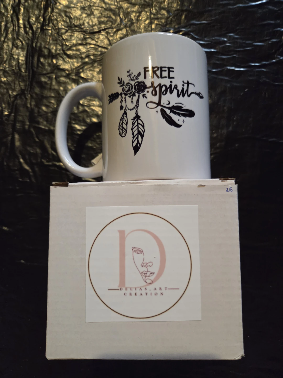 Delta's Art Creation "Free Spirit" Mug