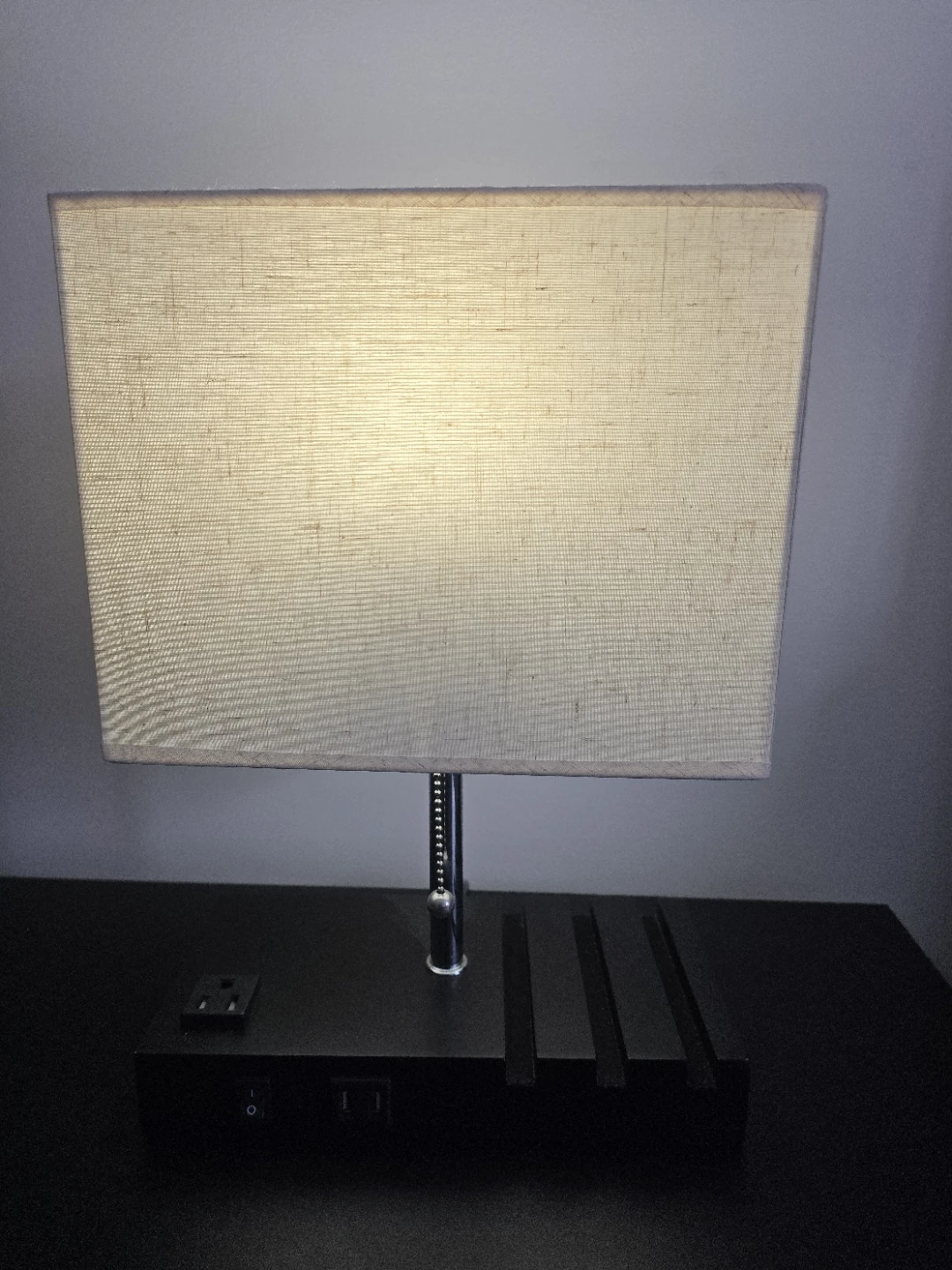 Rectangular Fabric Table Lamp - photo 3