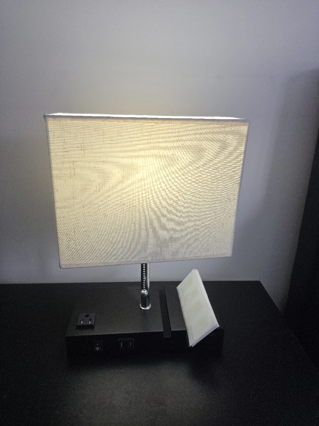 Rectangular Fabric Table Lamp - photo 4