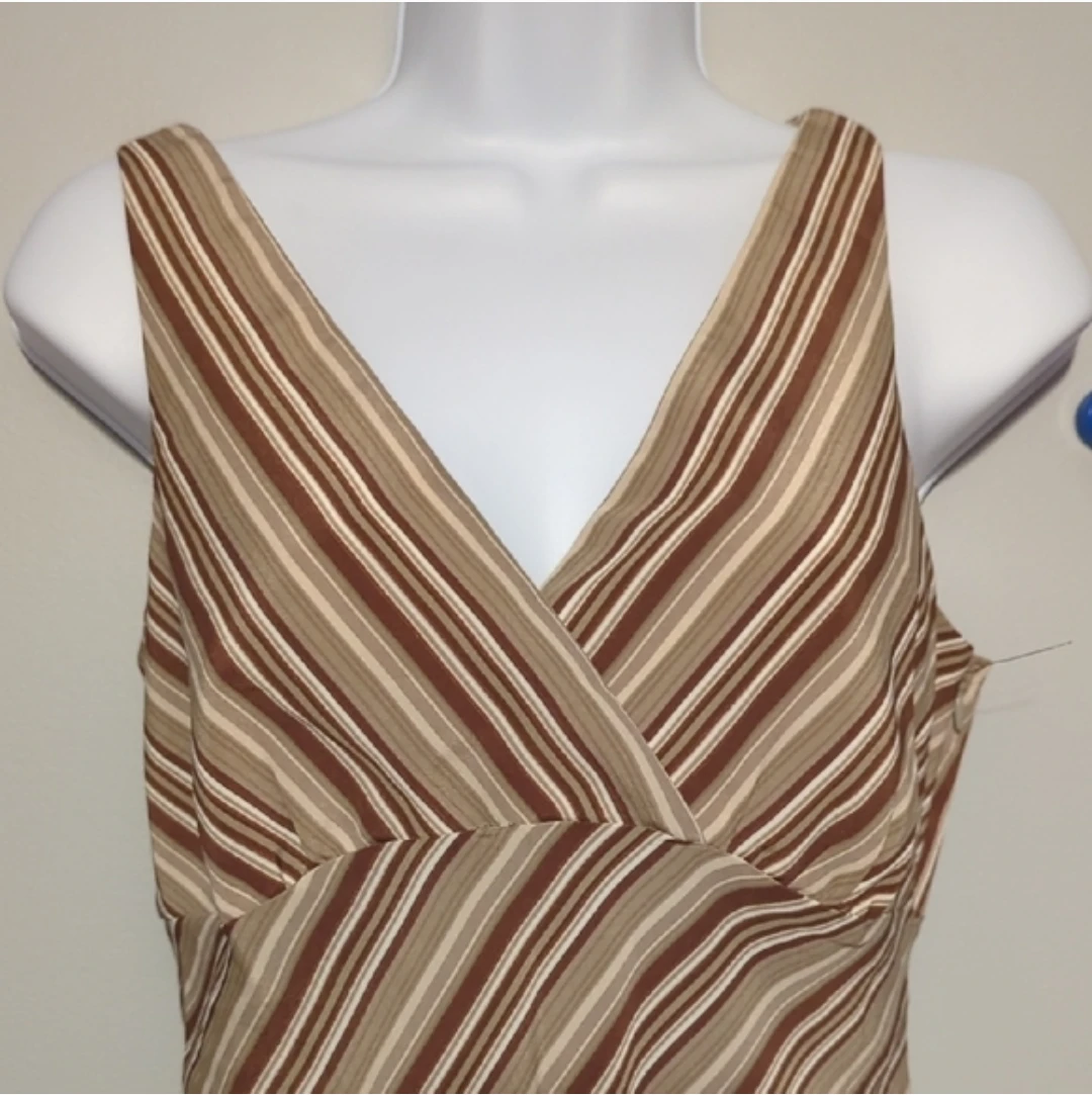 Striped Midi Dress - photo 2