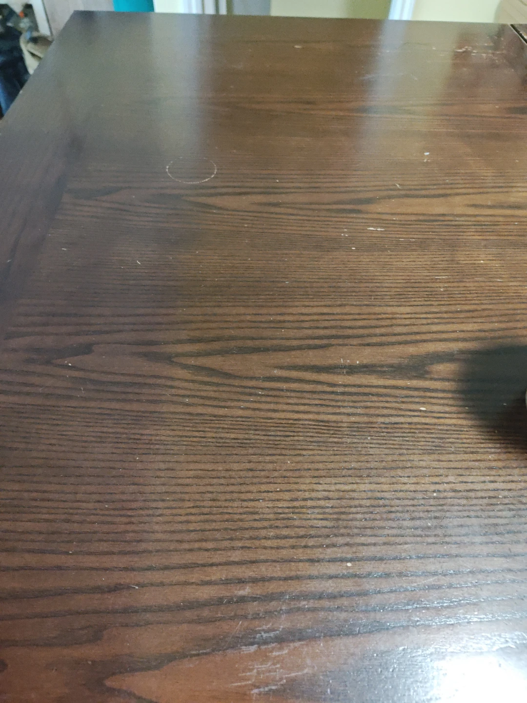Extendable Dining Table - Dark Wood - photo 4