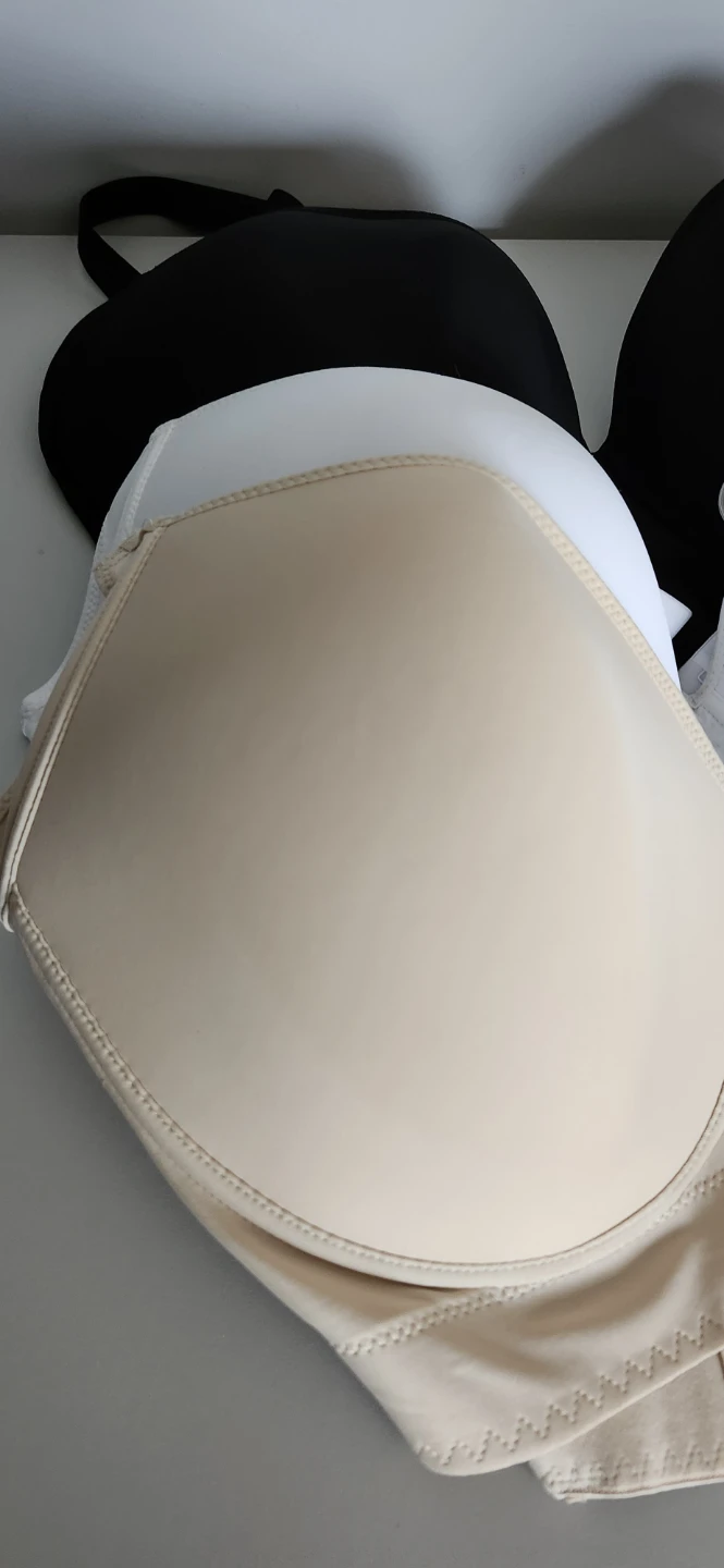 3 Pack Convertible Strapless Bras - Black, White, Beige - photo 2