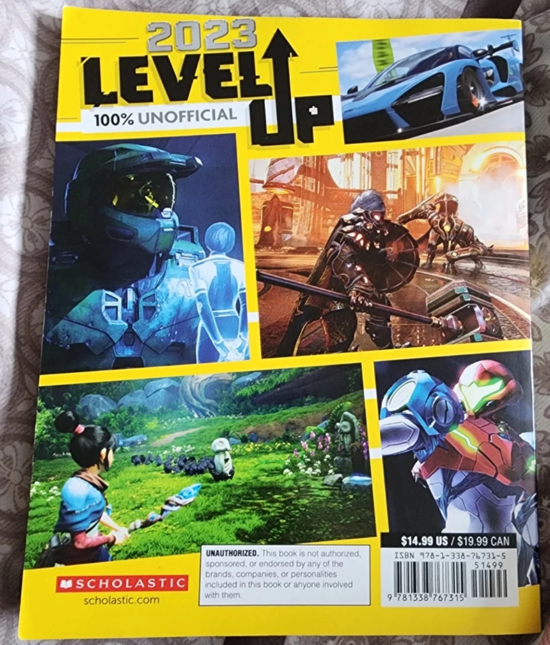 paperback book Level Up 2023: An AFK Book by Scholastic.  - photo 2