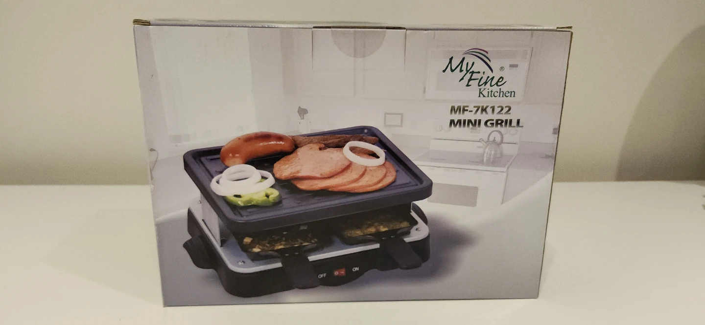 My Fine Kitchen MF-7K122 Mini Grill