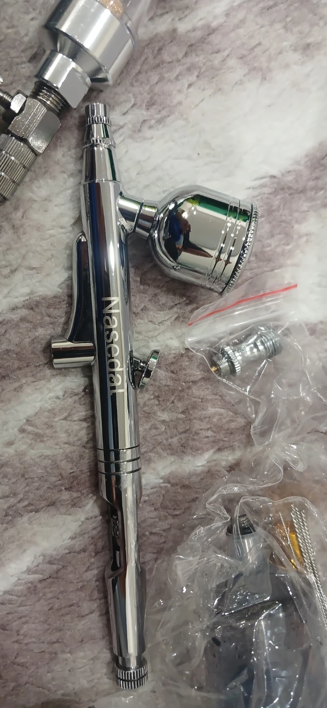 Nasedal Airbrush Kit with Compressor Hose - photo 3