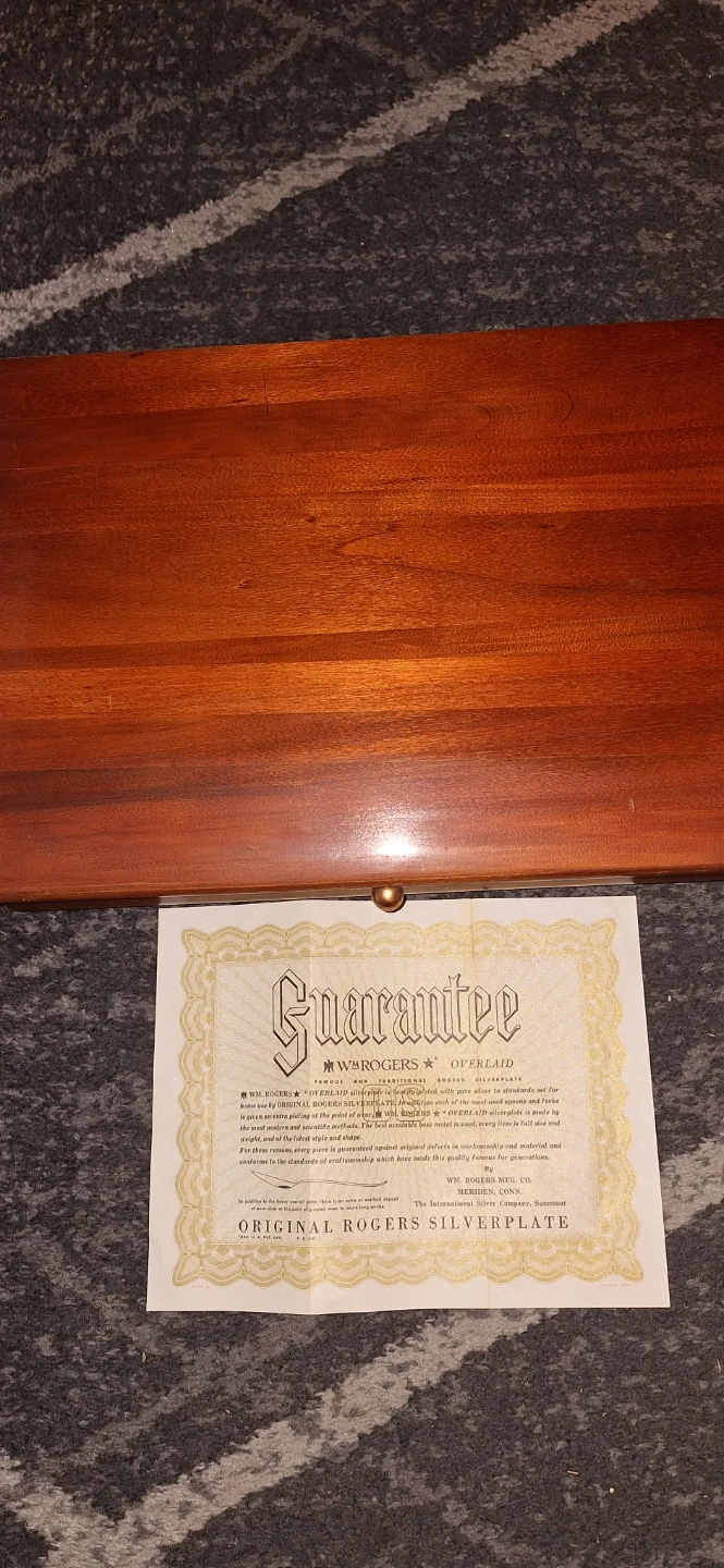 WM Rogers Overland Original Rogers Silverplate Flatware Set - photo 2