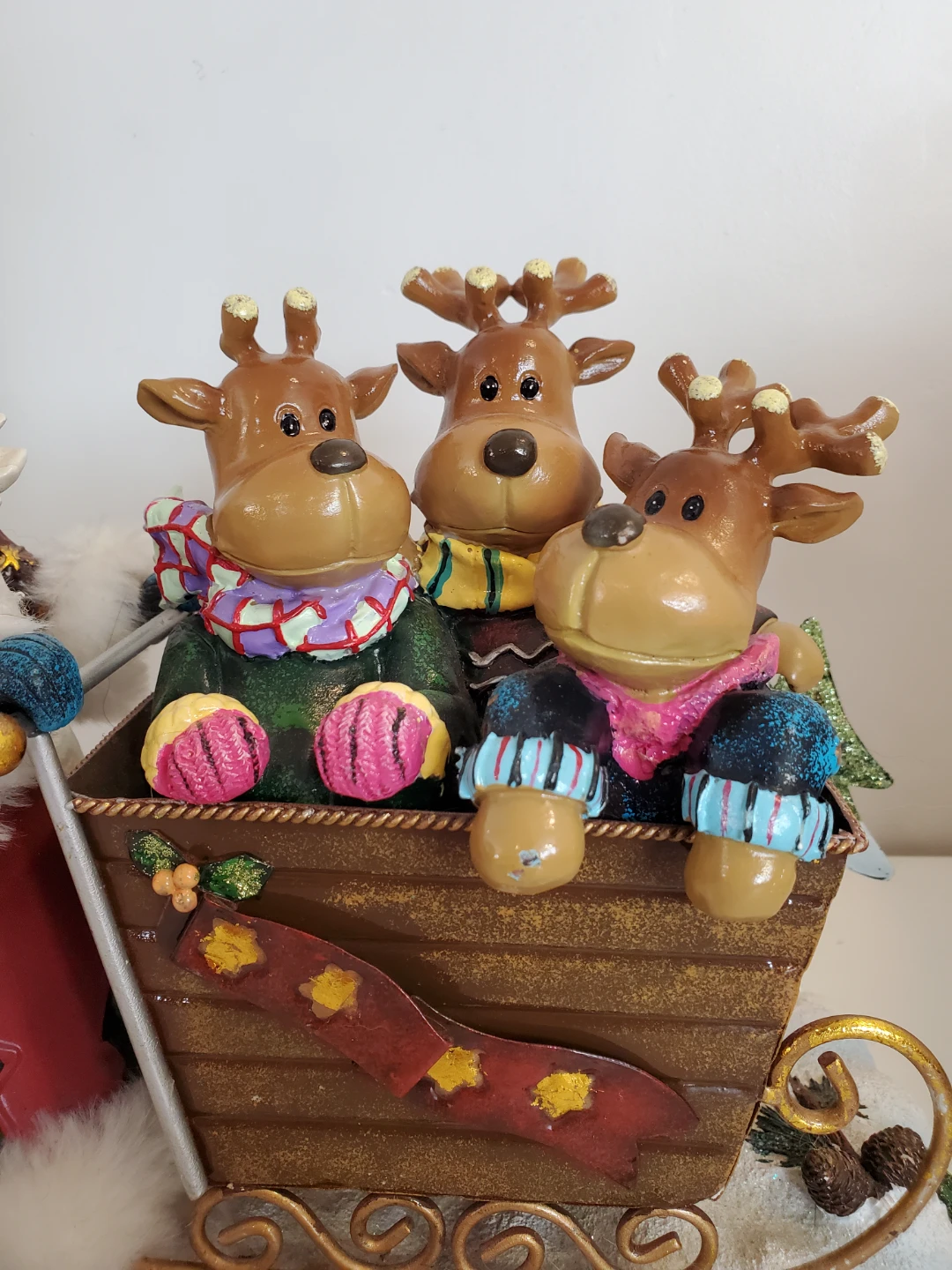 Christmas Decorative Figurine w/Metal Touches - photo 3