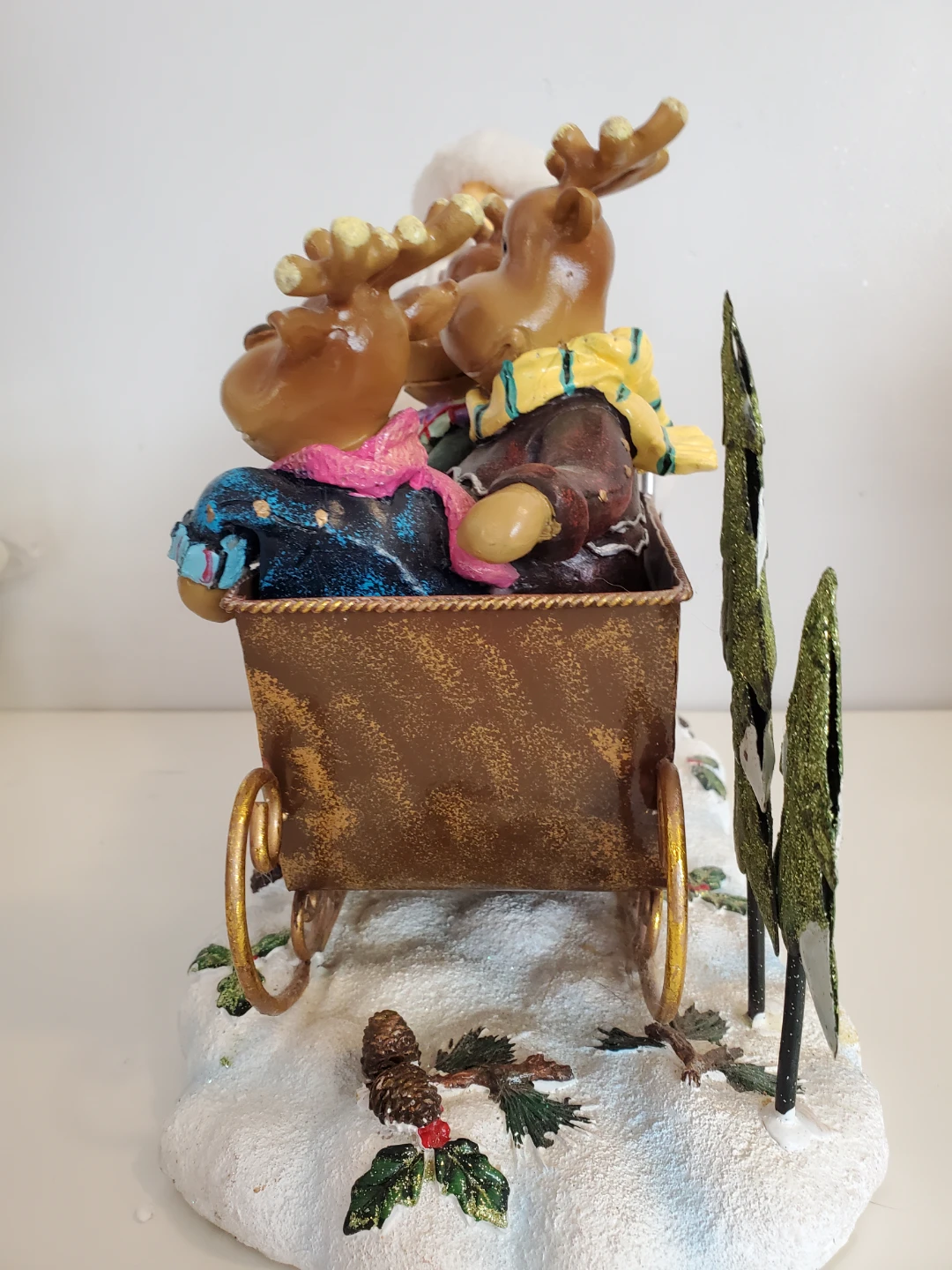 Christmas Decorative Figurine w/Metal Touches - photo 5