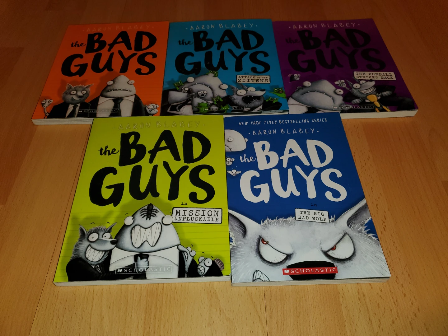 ($4 each) The Bad Guys Books