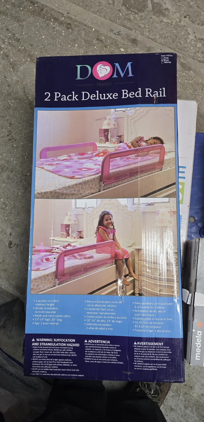 DOM Family 2 Pack Deluxe Bed Rail