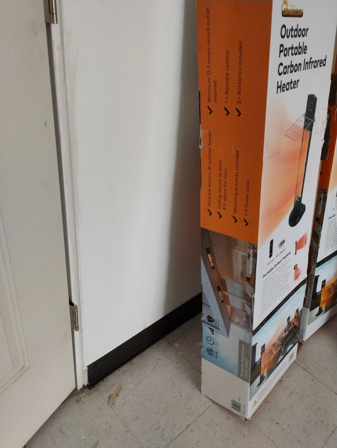 Dr. Infrared Outdoor Portable Carbon Infrared Heater - photo 2
