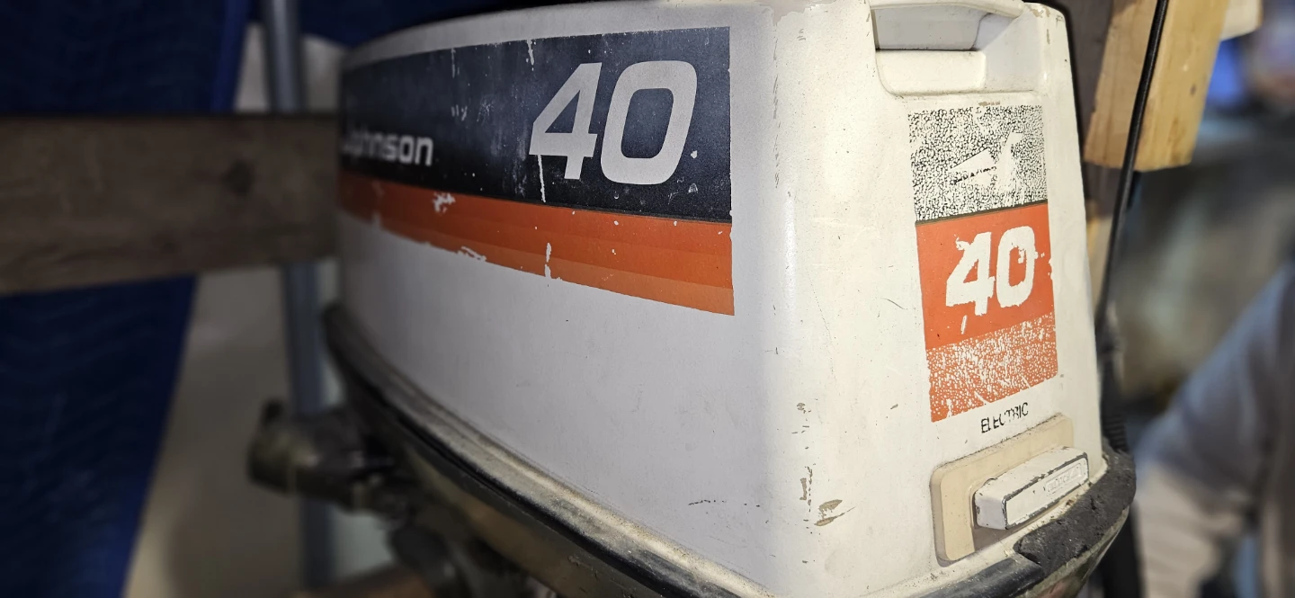 Johnson 40 Electric Outboard Motor🧡