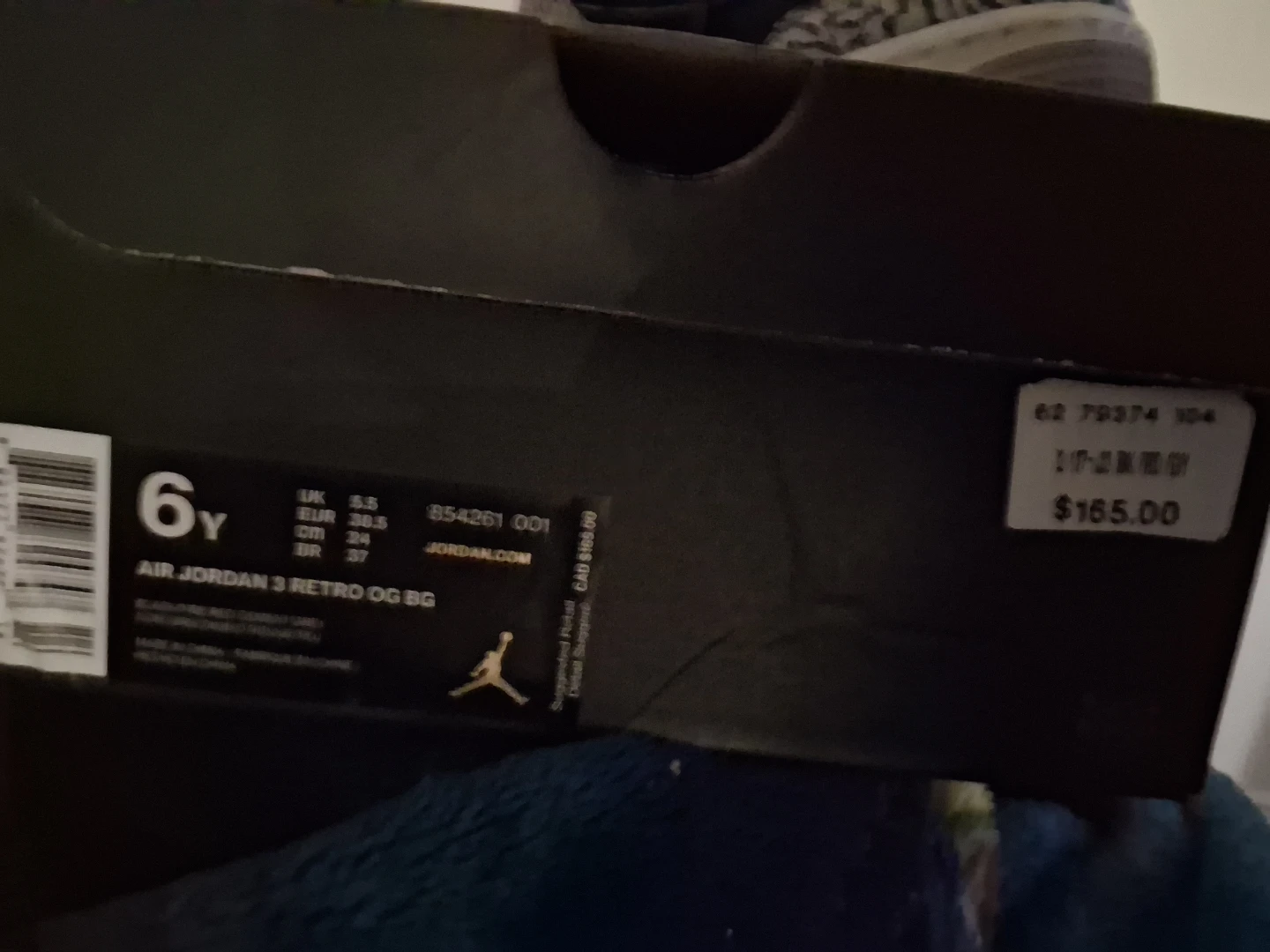 Air Jordan 3 Retro OG BG - photo 2