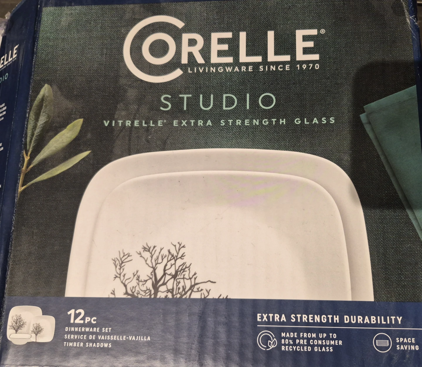 Corelle Studio 12 pc Dinnerware Set - Brand new