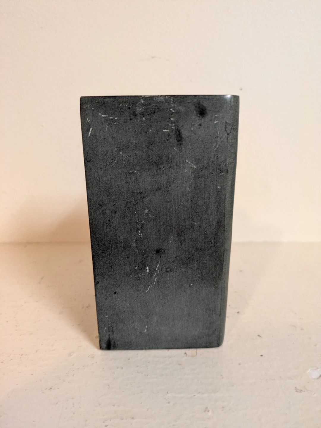 Vintage Stone Figurine Bookend with Drum - photo 2
