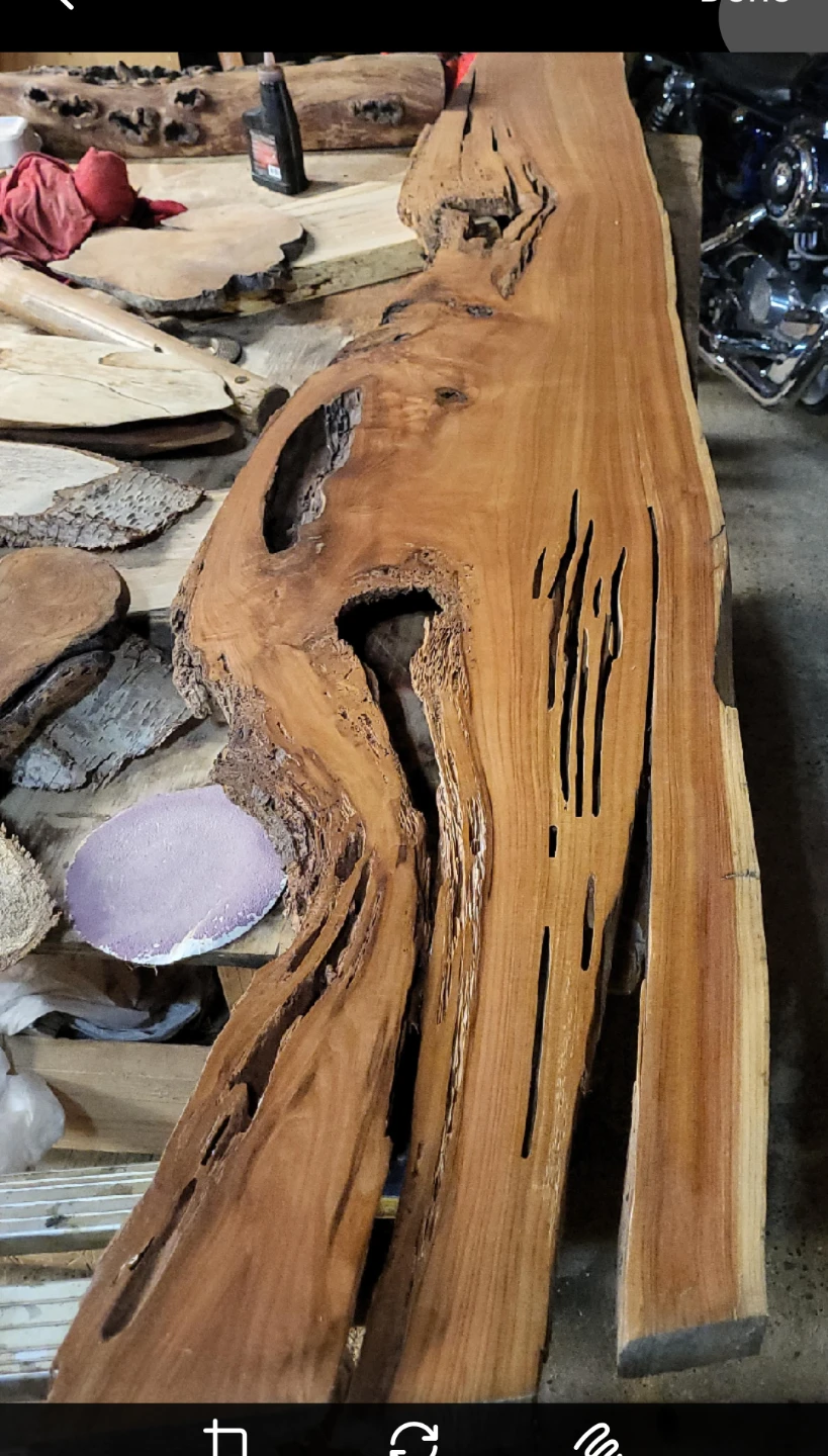 Live Edge Wood Slab