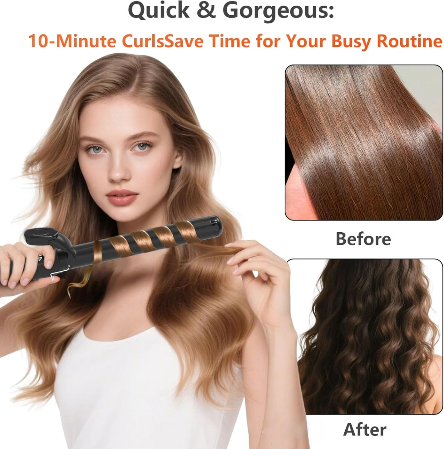 NEW 1-1/4 Inch Curling Iron - photo 4