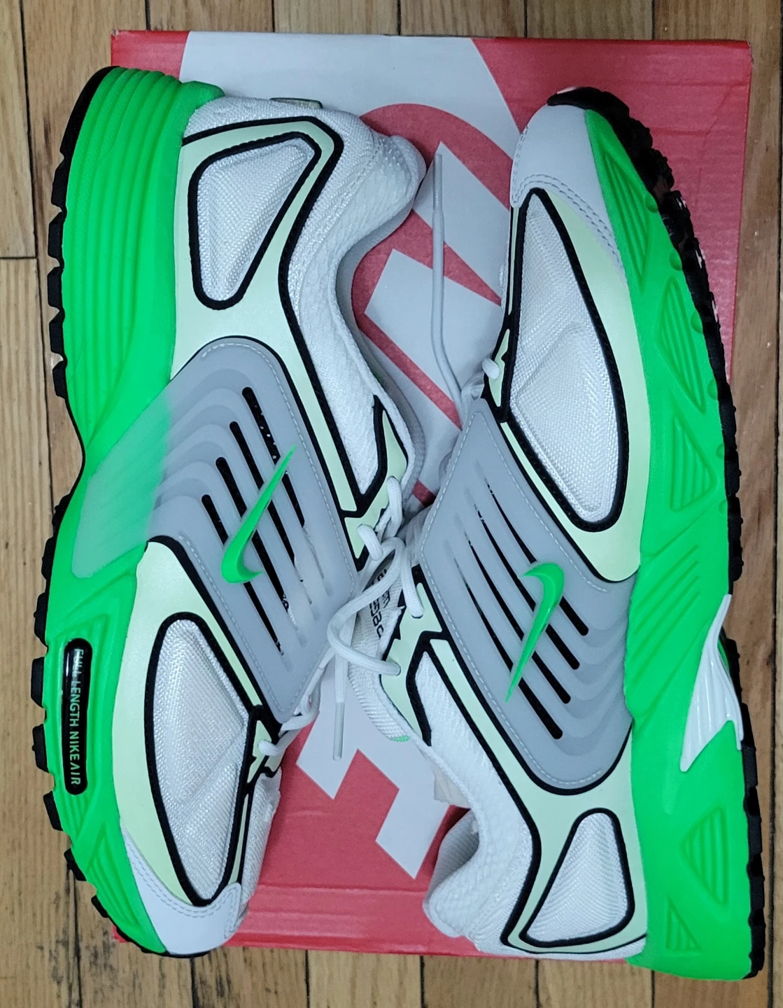 Nike Air Zoom GT Cut 2 Men's Shoes White/Green Size 11 - photo 3