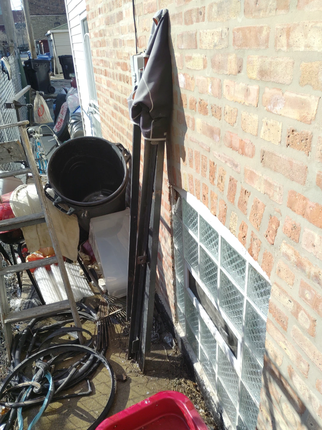 Accordion style heavy duty security gate for sale $100.00