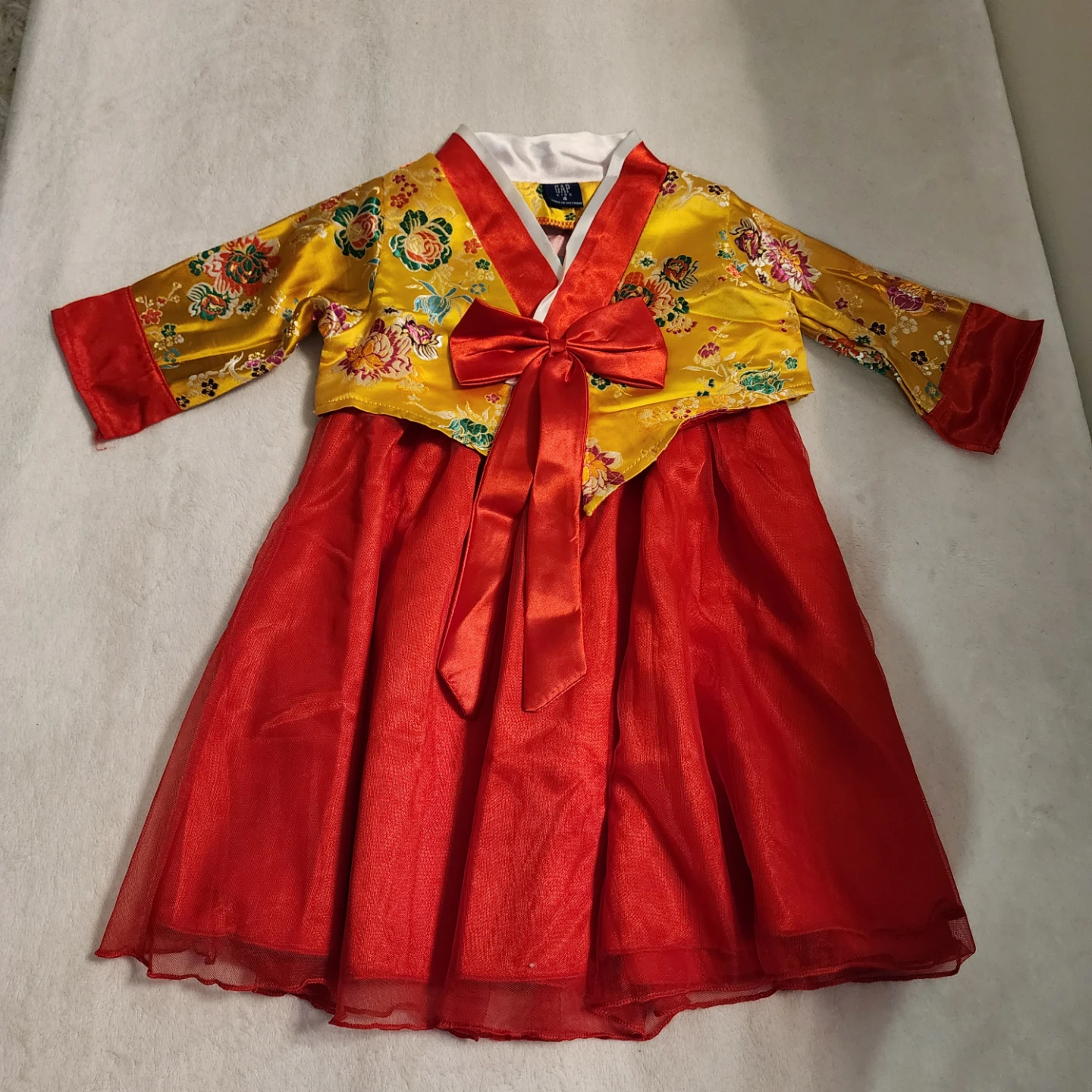 Lunar new year toddler dress Hanbok Dress