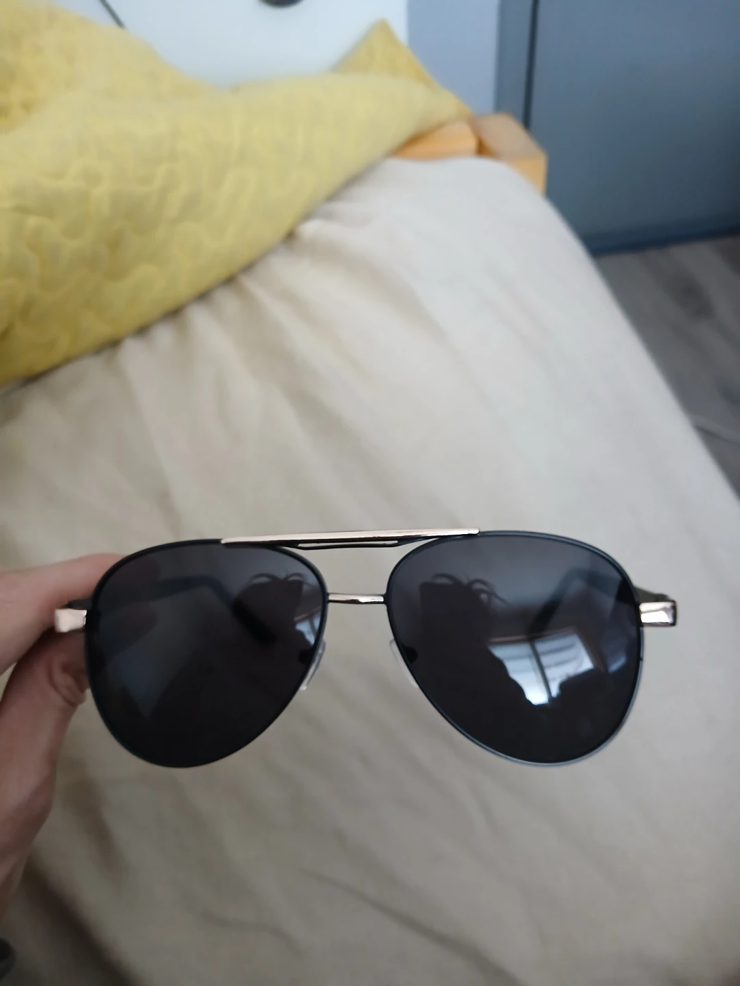 Popecc TR Aviator Stainless Steel Sunglasses