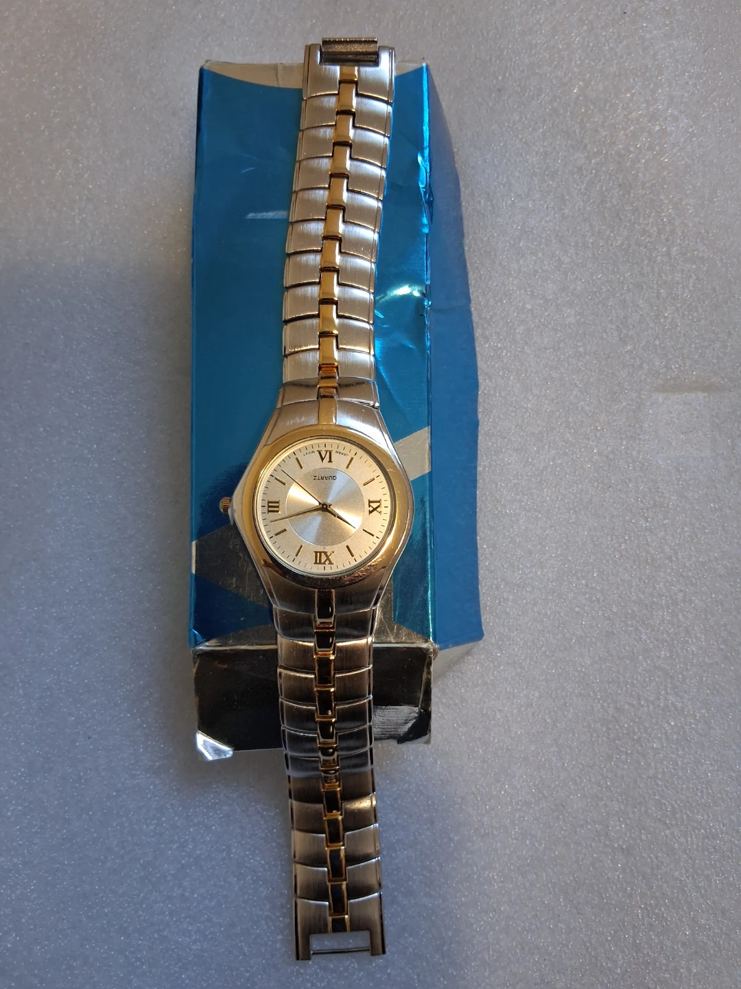 Two-Tone Quartz Watch