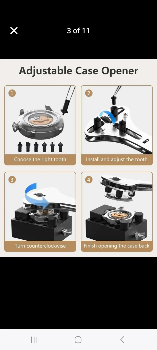 Brand new watch repair kit - photo 3