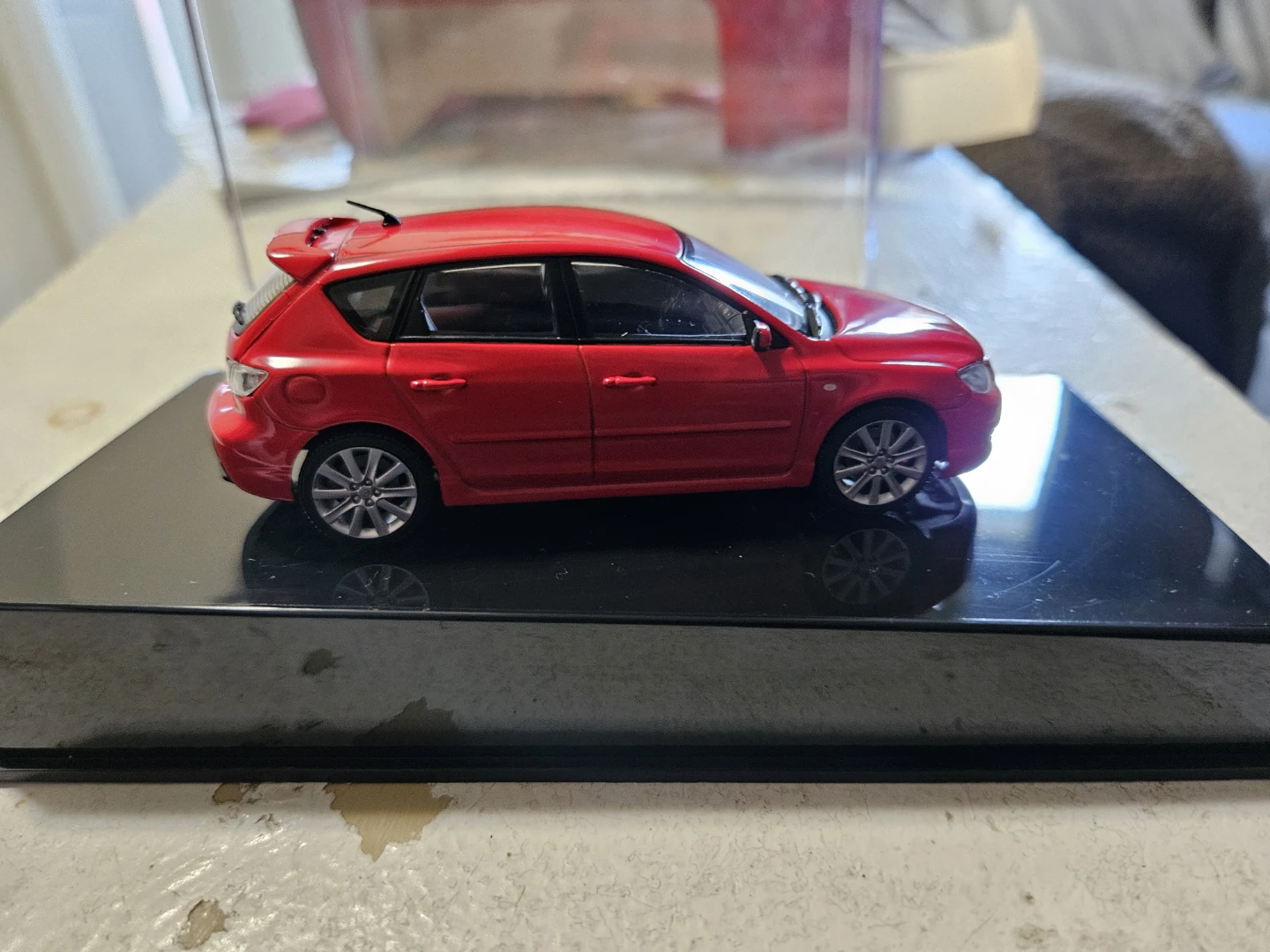 Red MazdaSpeed 3 Diecast Model Car - photo 2