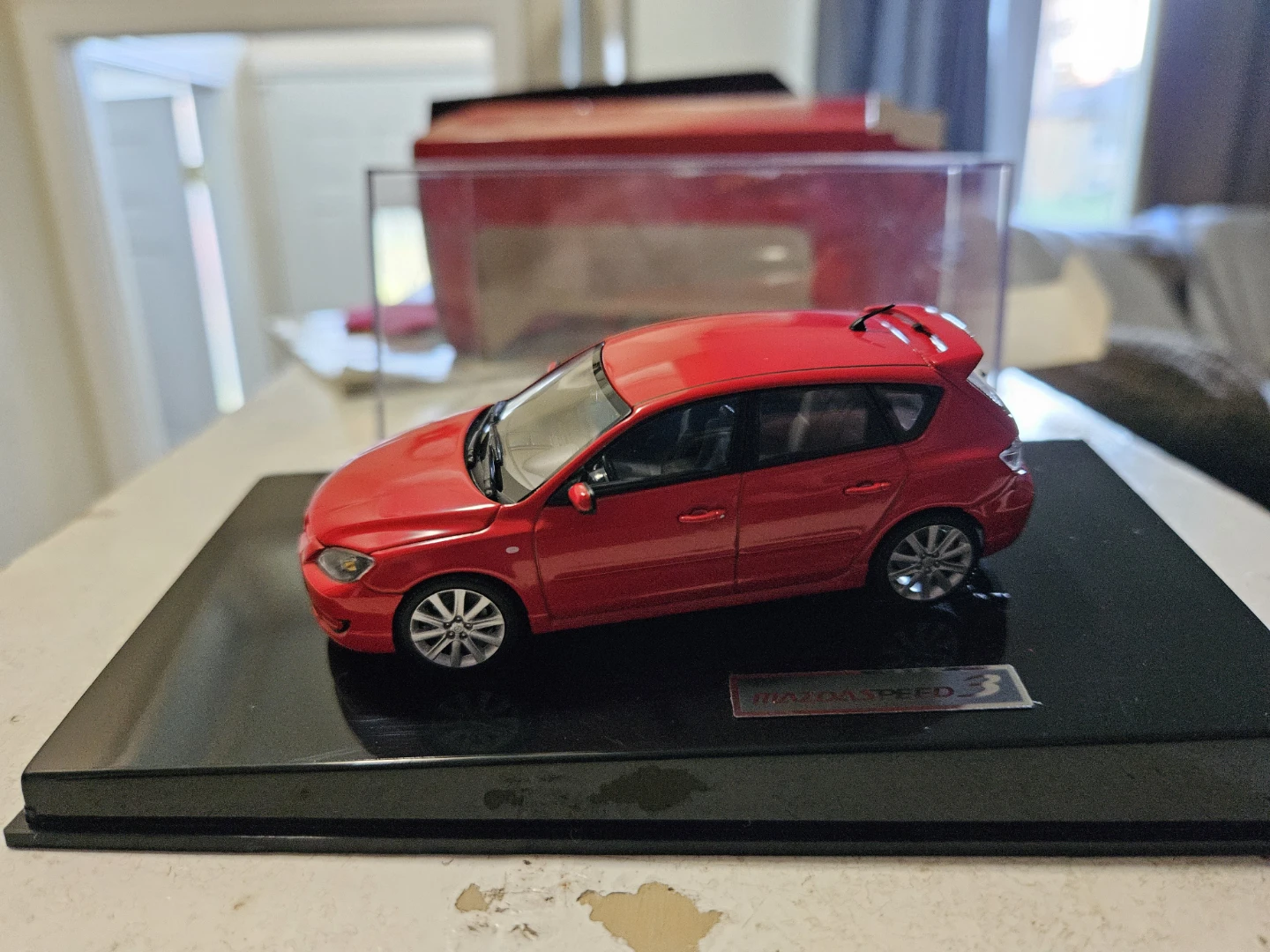 Red MazdaSpeed 3 Diecast Model Car - photo 5
