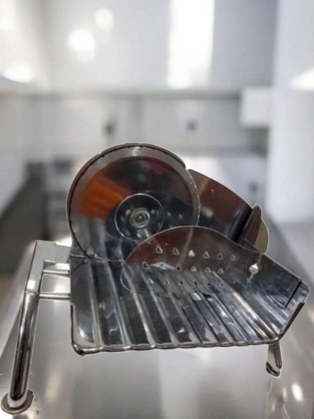 Meat Vegetable Slicer Chrome plated slicers 🏆 - photo 3