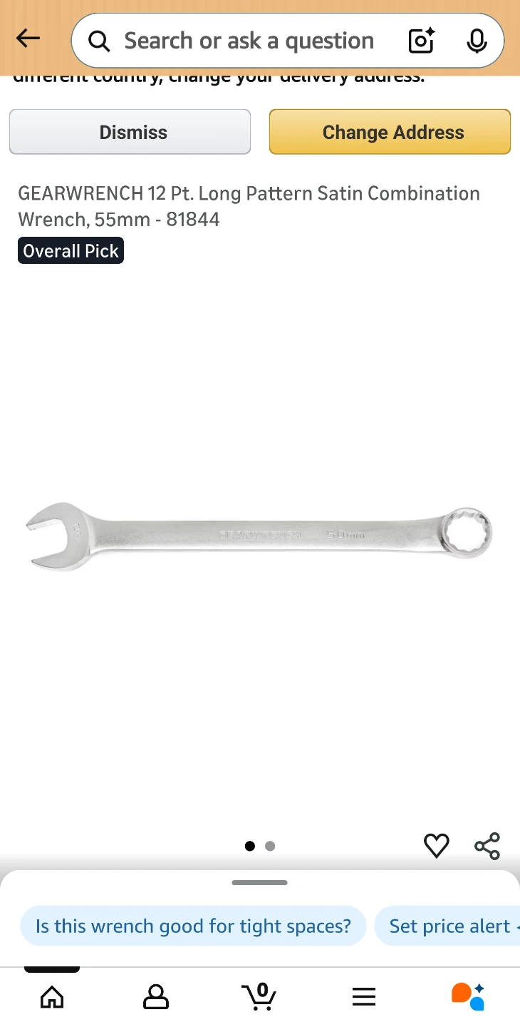 55mm gear wrench wrench - photo 4