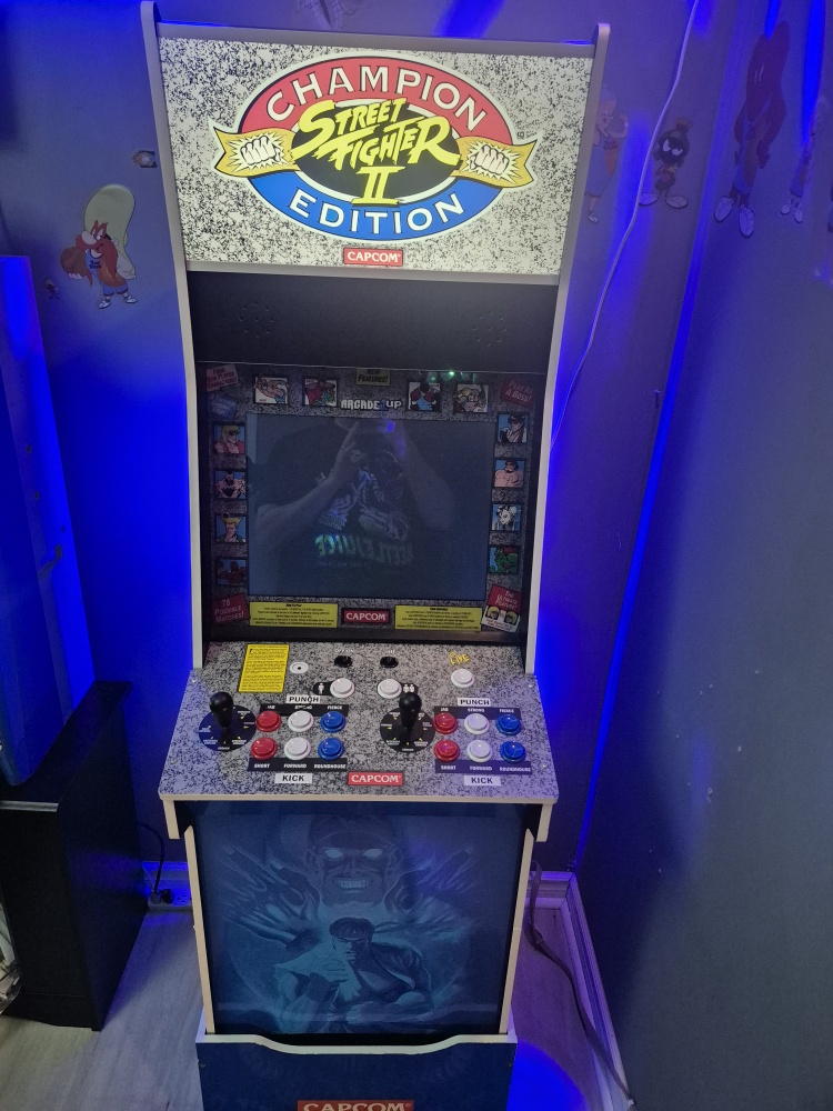 Arcade1Up Street Fighter II Champion Edition Arcade Machine - photo 2