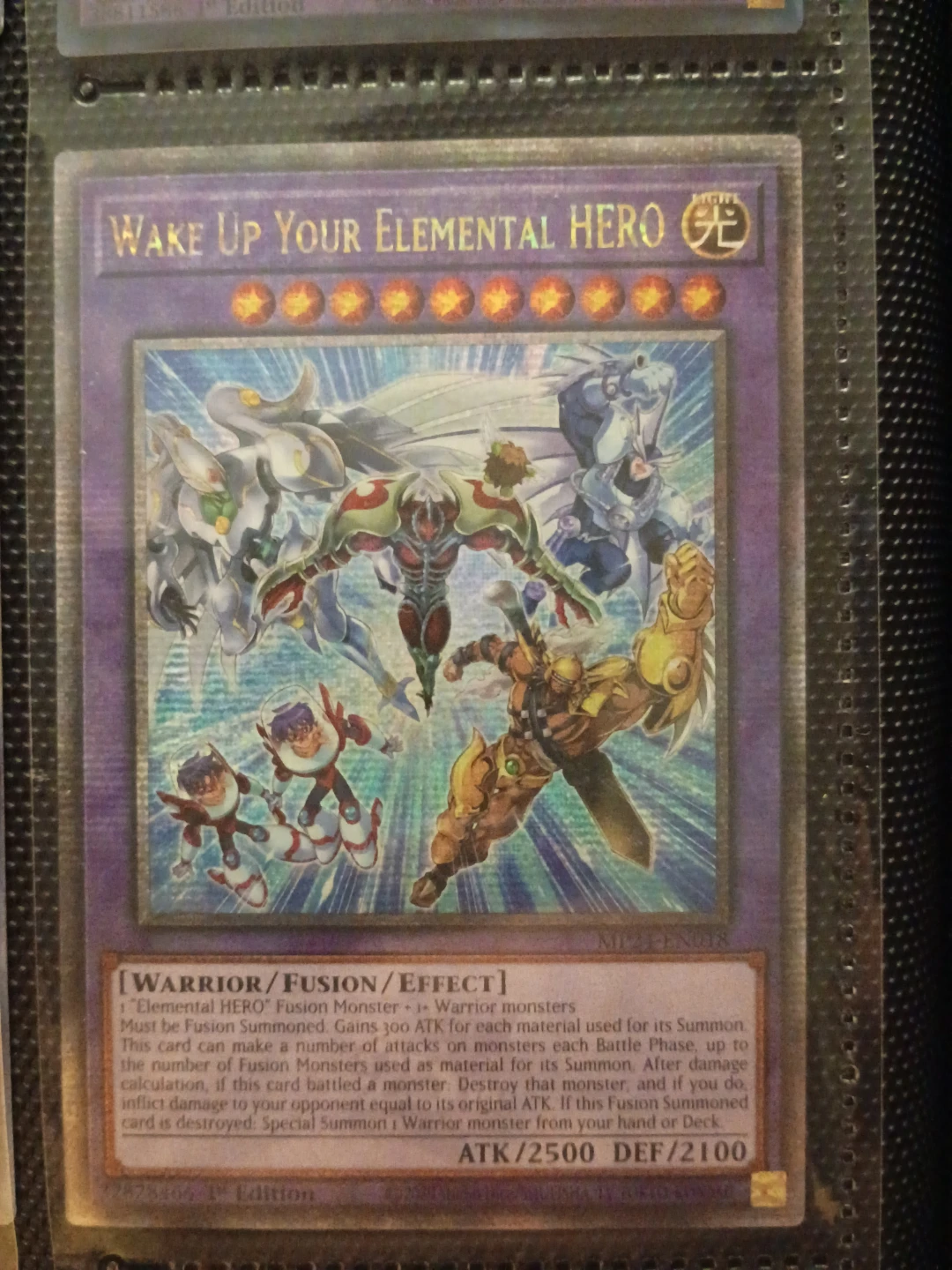 Yu-Gi-Oh! Elemental HERO "Wake Up Your Elemental HeroCard18🏆