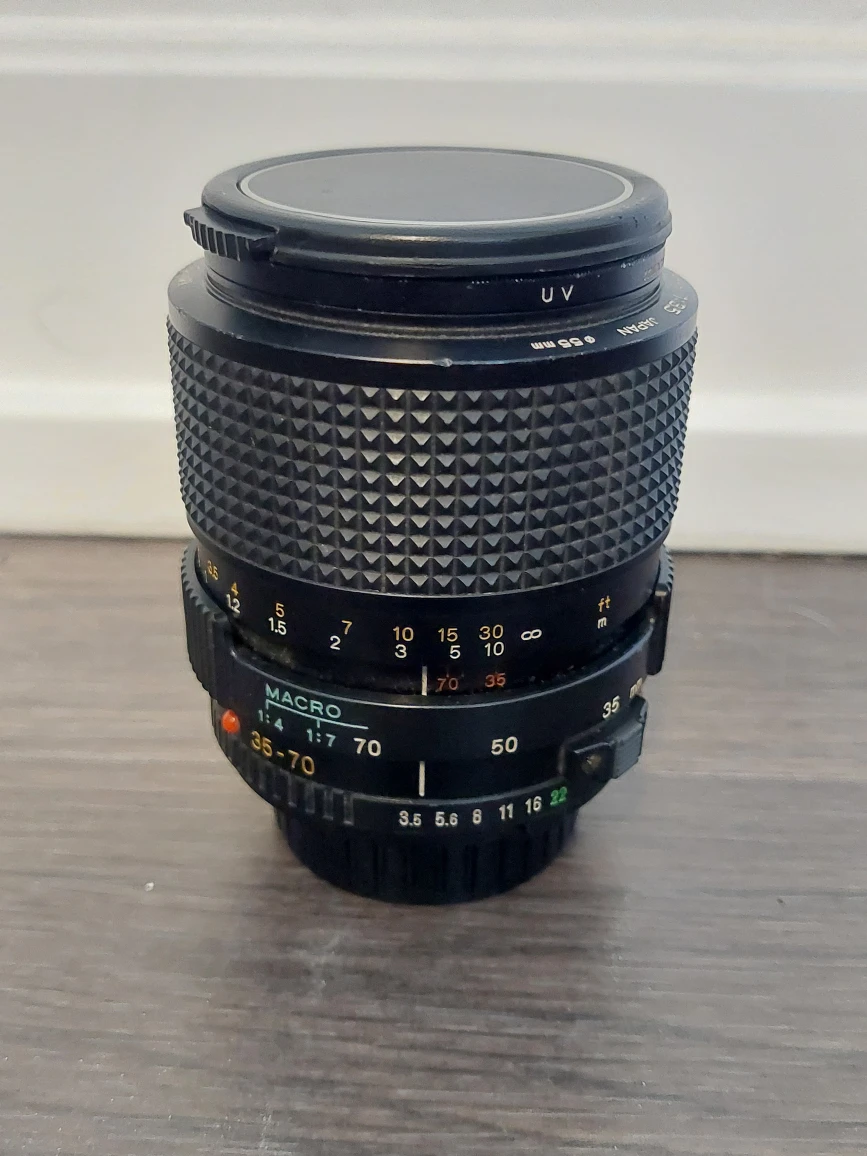 MINOLTA LENS KIT: 45mm f/2 Pancake + 35-70mm f/3.5 Macro + XD11 - photo 5