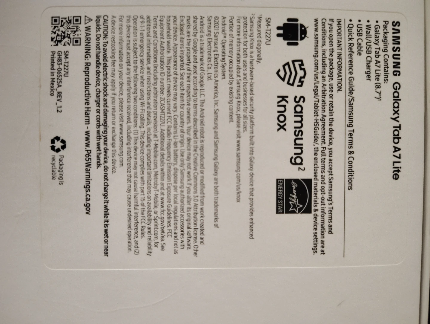 Samsung Galaxy Tab A7 Lite Tablet - photo 2