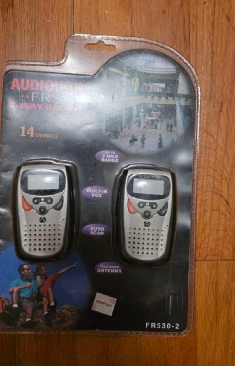 Audiovox FR-530 Two-Way Radios Walkie