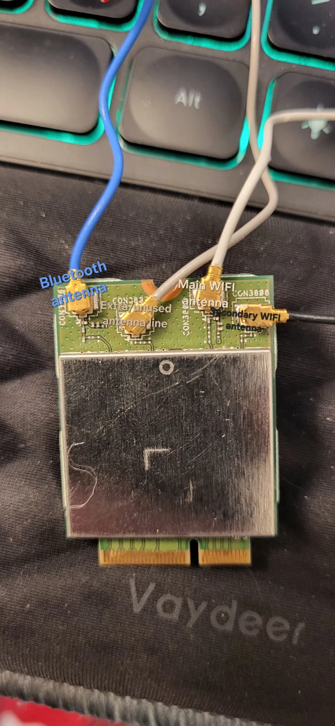 Intel WiFi 6 AX200 Wireless Card