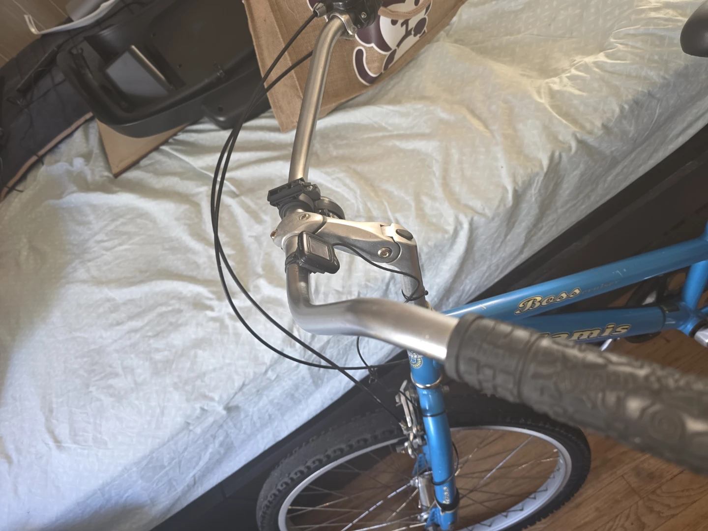 Blue Jamis Bike with Basket - photo 2