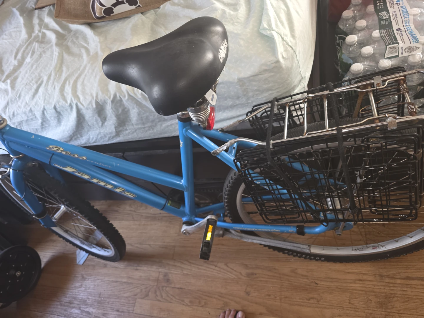 Blue Jamis Bike with Basket - photo 3