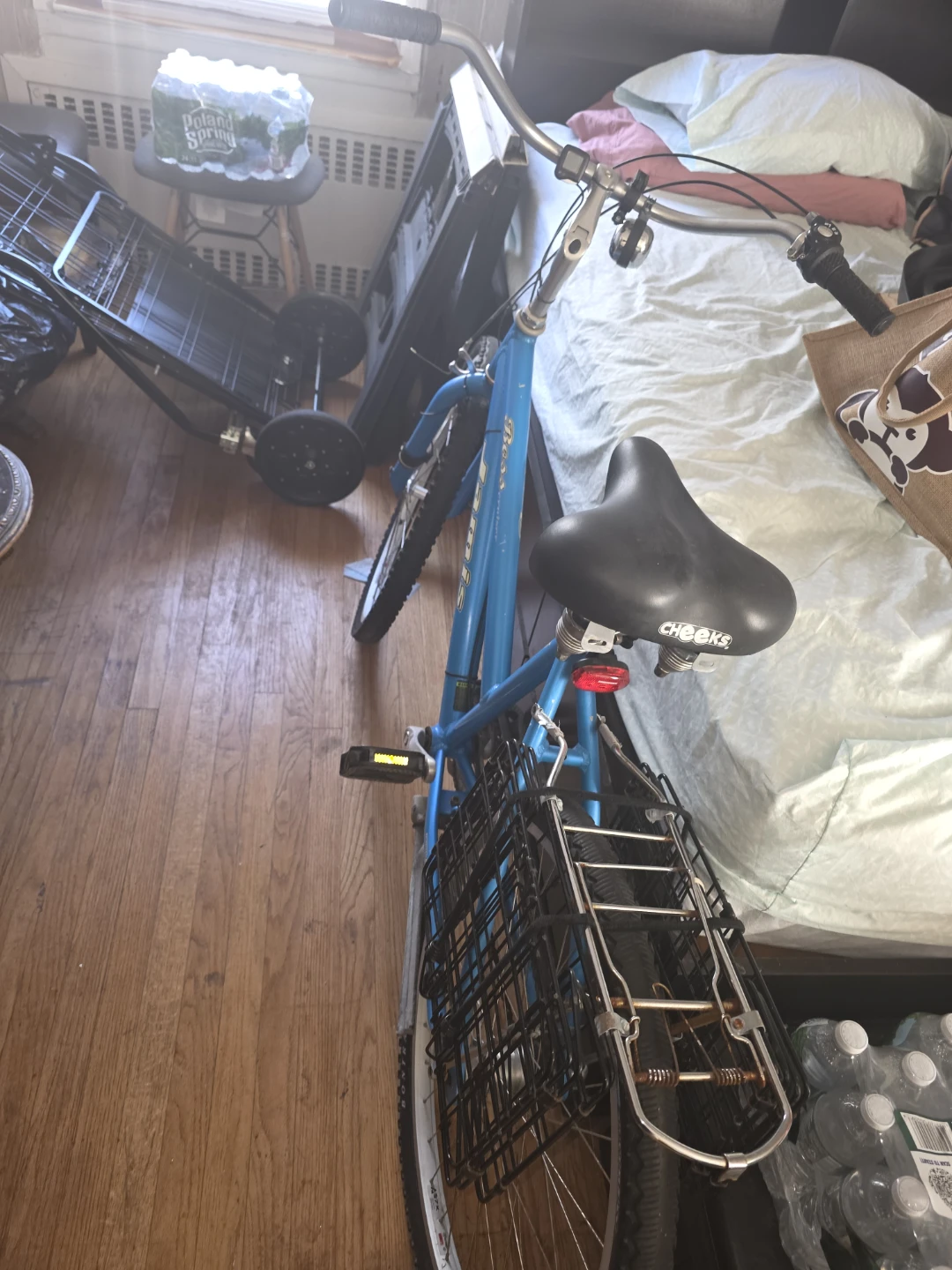Blue Jamis Bike with Basket - photo 4