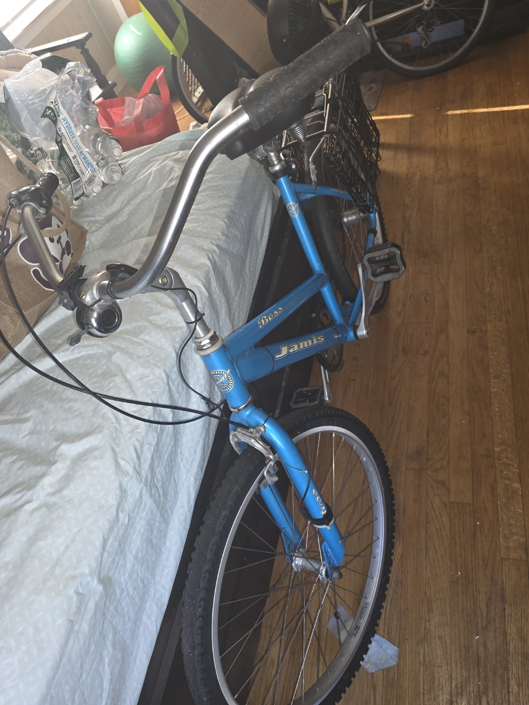 Blue Jamis Bike with Basket - photo 5