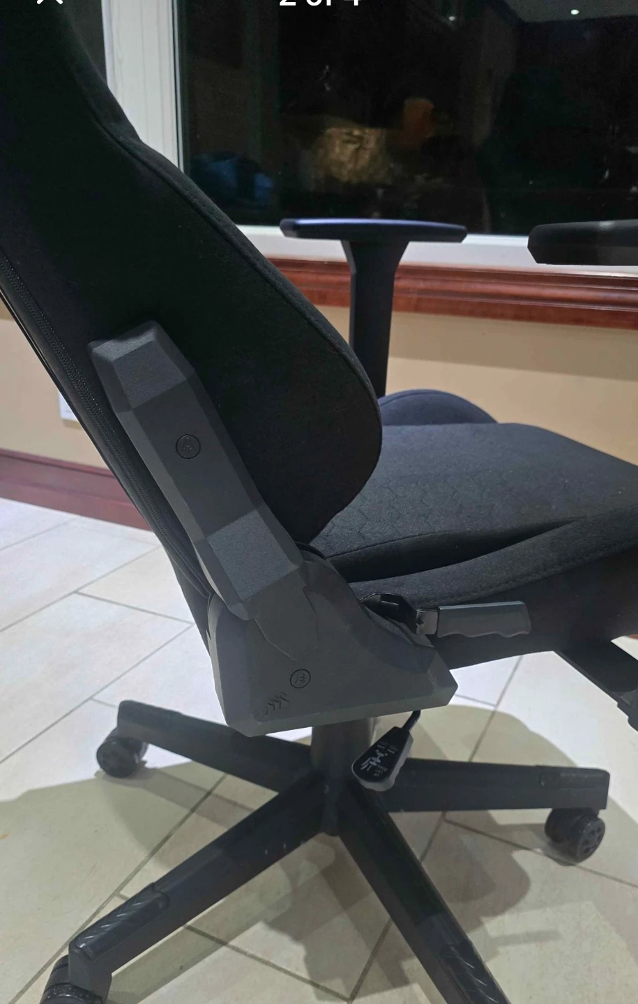 Corsair Black Fabric Gaming Chair - photo 2
